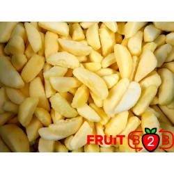 Apfel Segment Golden 1/8 - IQF Gefrorene Früchte - FRUIT B2B