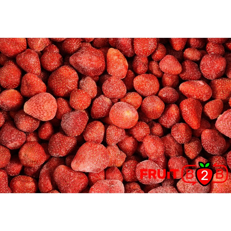 Truskawka class 2 not-calibrated - IQF Mrożone owoce|Mrożonki - FRUIT B2B