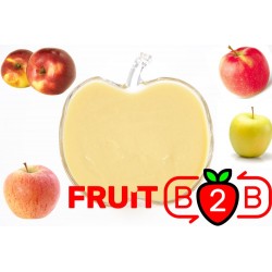 Purée de pommes Mix - Purée Aseptique Fruits & Purées de fruits et de légumes pour l'industrie agro-alimentaire - Fruit B2B
