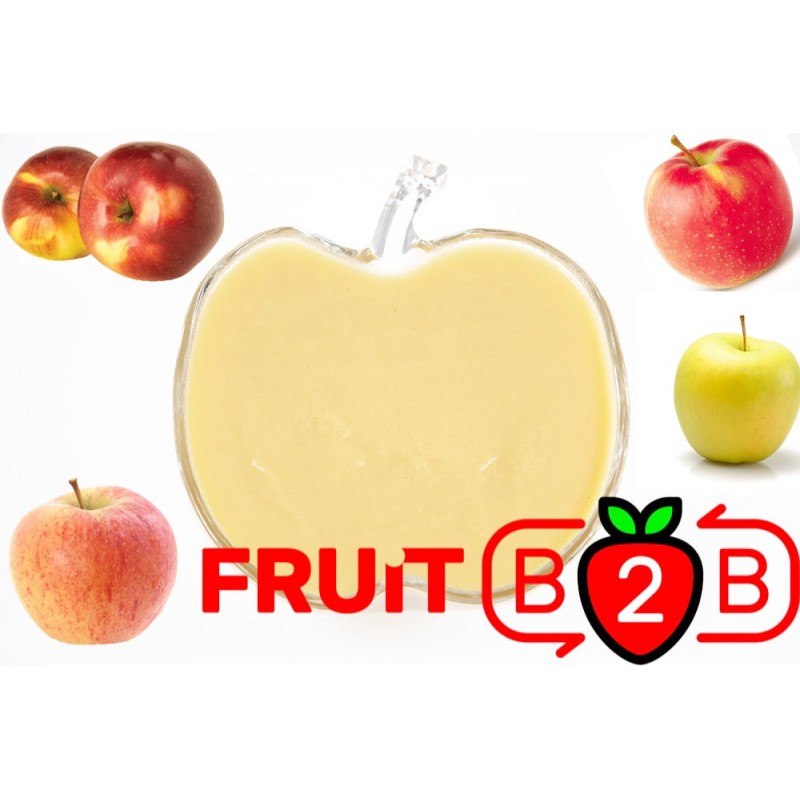 Elma Püresi MIX - Aseptik Meyve Püresi & Püre & Fabrikatör & Aseptic Meyve Varil Püre - Fruit B2B Meyve Suyu ve Gıda San