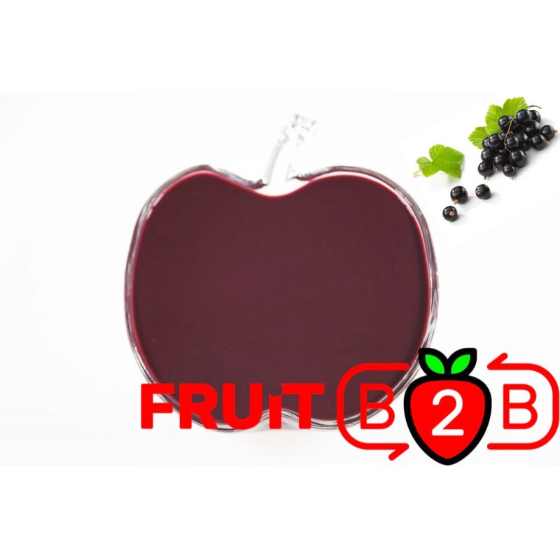 Siyah Frenk üzümü Püresi - Aseptik Meyve Püresi & Püre & Aseptic Meyve Varil Püre - Fruit B2B Meyve Suyu ve Gıda San