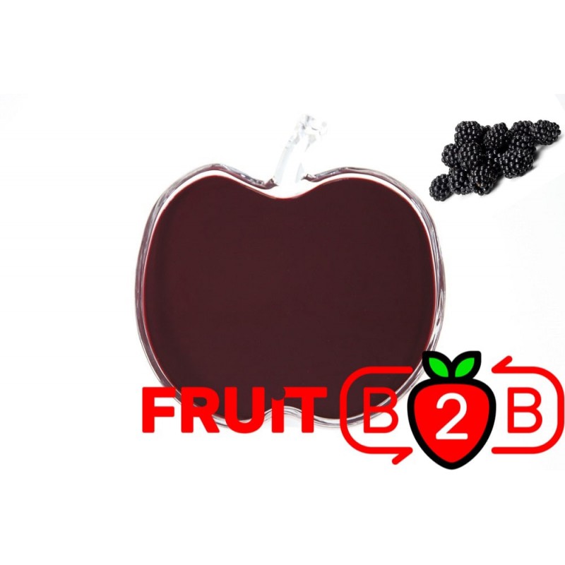 Blackberry Puree - Aseptic Puree Fruit & Manufacturer & Supplier - Fruit B2B
