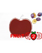 Pflaume Fruchtpüree - Aseptisch verpackte Fruchtpüree & Großhandel & Händler & Hersteller & Dienstleister - Fruit B2B