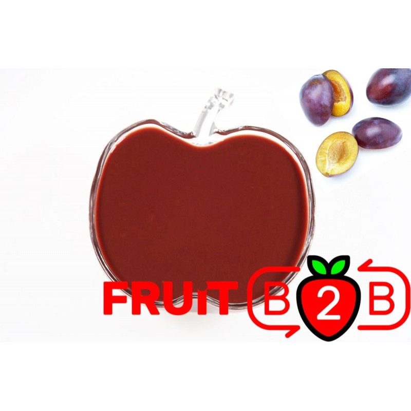 Purée de Prune- Purée Aseptique Fruits & Purées de fruits et de légumes pour l'industrie agro-alimentaire - Fruit B2B