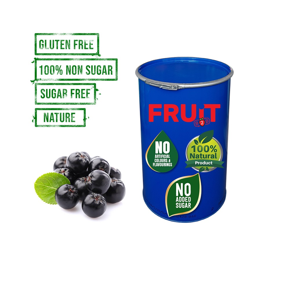 200 kg Aronia Aseptic Fruit Purée Drum - Points Collection