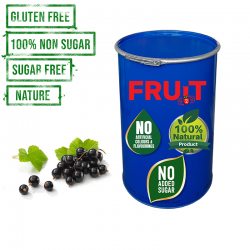 200 kg Blackcurrant Aseptic Fruit Purée Drum - Points Collection