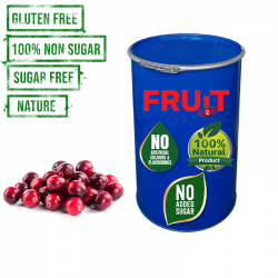 200 kg Cranberry Aseptic Fruit Purée Drum - Points Collection