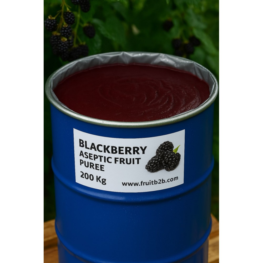 Puré de moras 200 kg