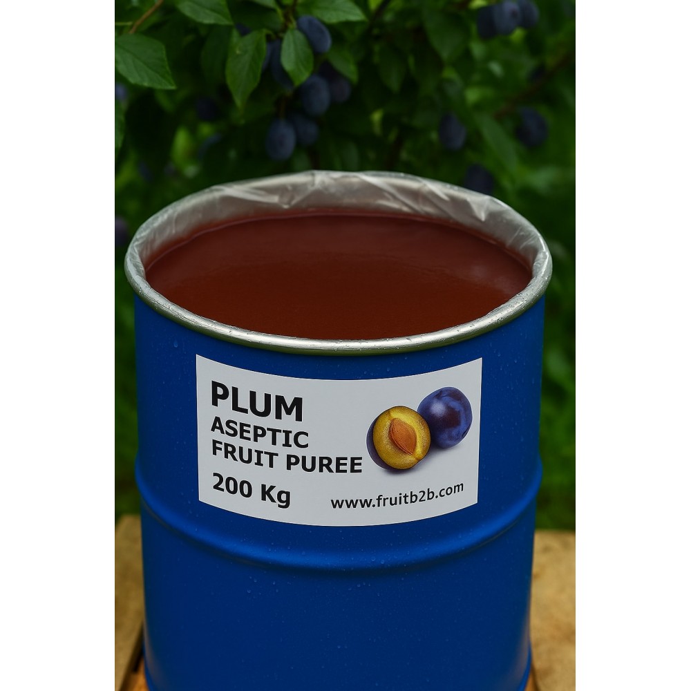 Puré plommon 200 kg