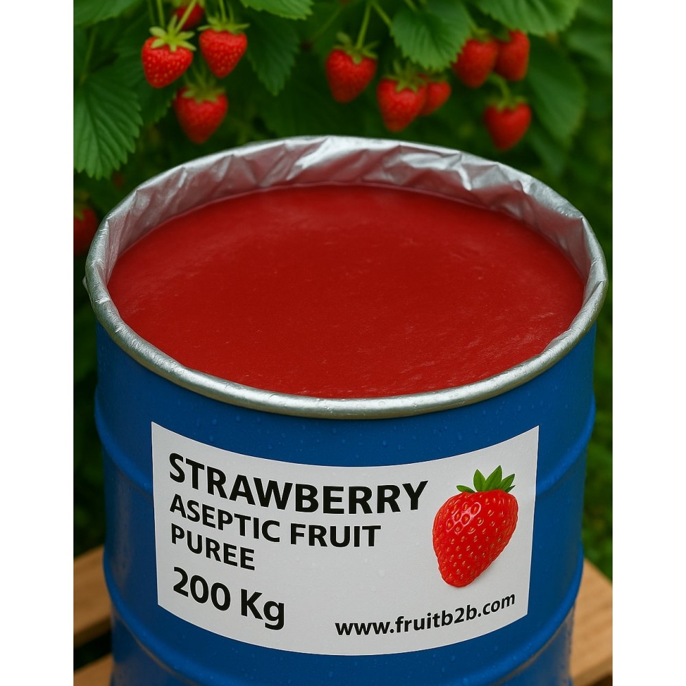Puré de Fresa 200 kg