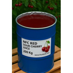 NFC wiśniowy 100% Wiśnia NFC beczka 200 kg