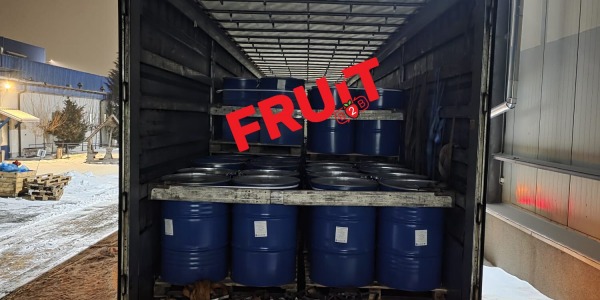 100 Drums of Aseptic Blackcurrant Puree Exported to Kazakhstan | 200 kg Drums | 2025 Crop
